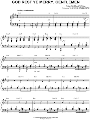 God Rest Ye Merry, Gentlemen