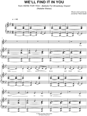 We'll Find It In You