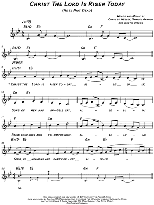 Christ The Lord Is Risen Today (He Is Not Dead)