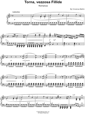 Torna, vezzosa Fillide