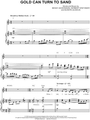 Gold Can Turn to Sand