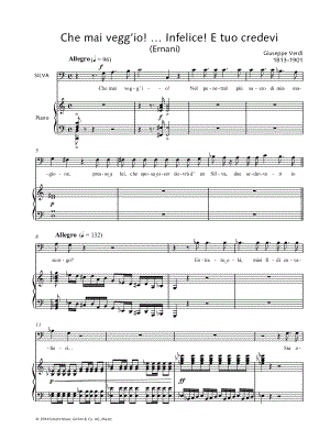 Che mai vegg'io! ... Infelice! E tuo credevi