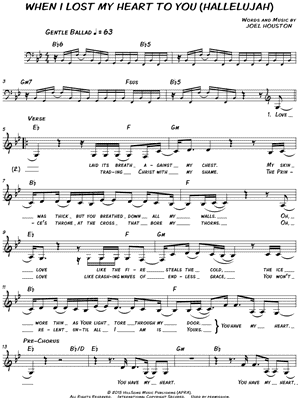 When I Lost My Heart To You (Hallelujah)