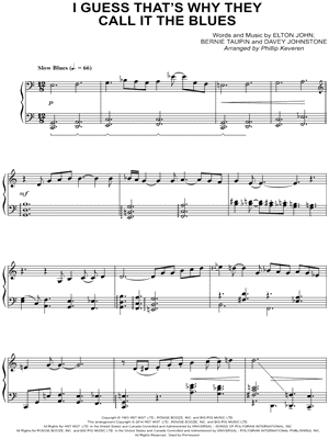 I Guess That's Why They Call It The Blues