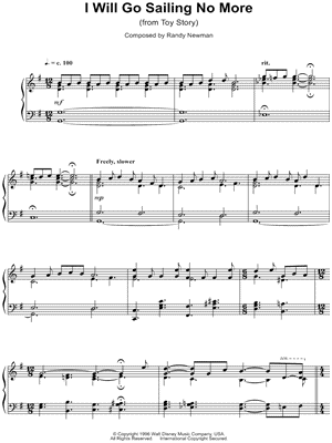 I Will Go Sailing No More