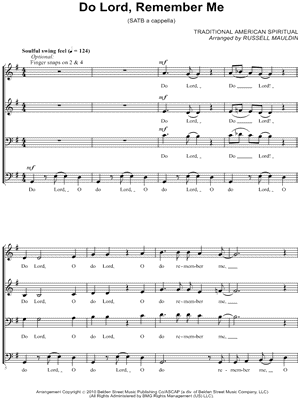 Do Lord, Remember Me