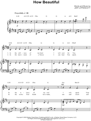 How Beautiful by Sandi Patty - Sheet Music