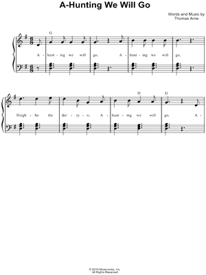 A-Hunting We Will Go