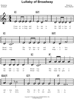Lullaby of Broadway