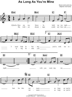 As Long as You're Mine