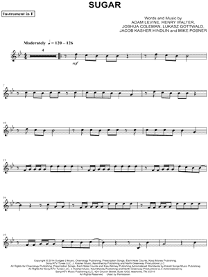 Sugar - F Instrument