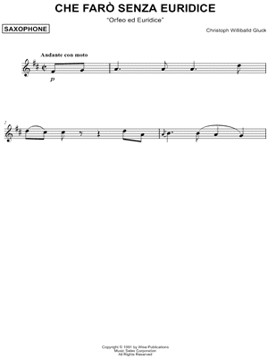 Che Faro Senza Euridice