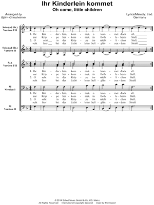 Ihr Kinderlein kommet