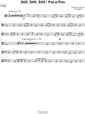 Still, Still, Still / Pat-a-Pan - Viola