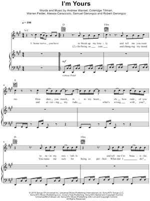 I'm Yours