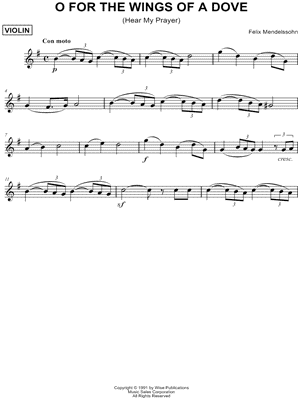 O For The Wings Of A Dove