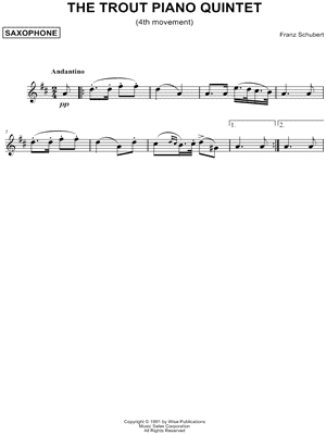 The Trout Piano Quintet