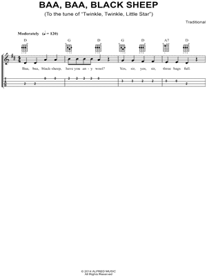 Baa, Baa, Black Sheep