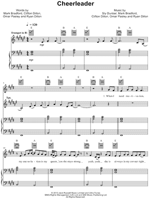 Cheerleader (Felix Jaehn Remix) [with Bb Trumpet part]