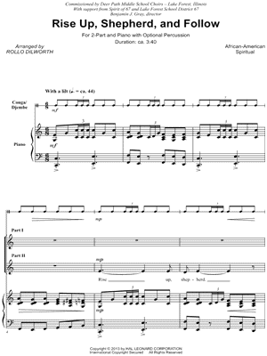 Rise Up Shepherd and Follow