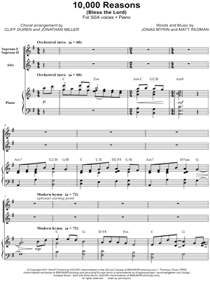 10,000 Reasons (Bless the Lord)