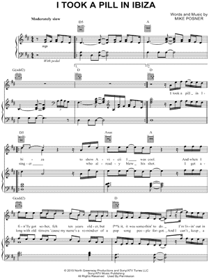 I Took a Pill in Ibiza