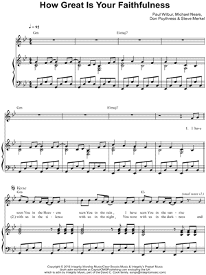 How Great Is Your Faithfulness