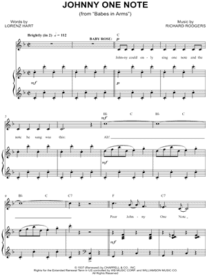 Johnny One Note