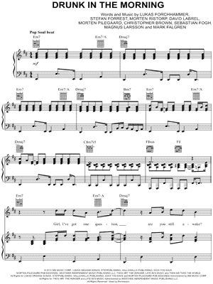 Drunk in the Morning