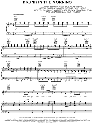 Drunk in the Morning