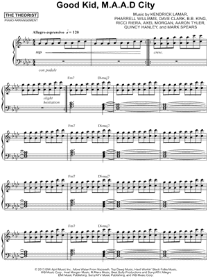 good kid, mA.A.d piano