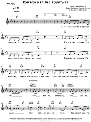 You Hold It All Together