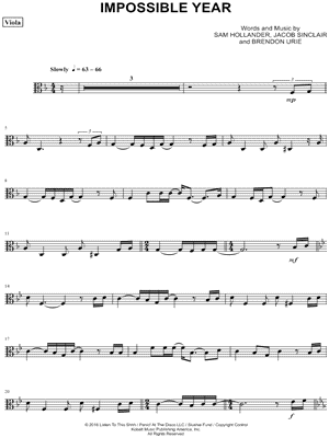 Impossible Year (Viola)