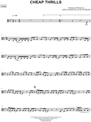 Cheap Thrills - Viola