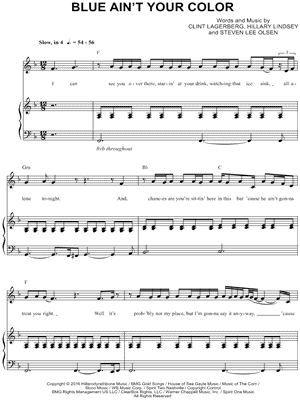 Blue Ain't Your Color