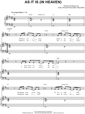 As It Is (In Heaven)