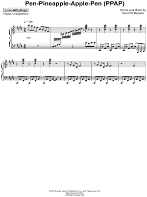 PPAP (Pen-Pineapple-Apple-Pen)