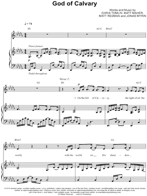 God of Calvary