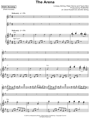 The Arena - Violin Duet & Piano