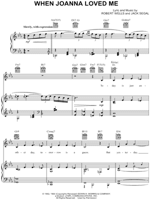 When Joanna Loved Me