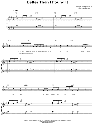 Better Than I Found It