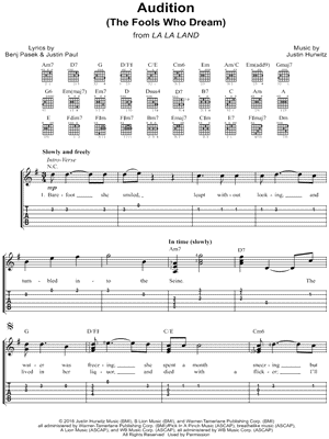 Audition (The Fools Who Dream)