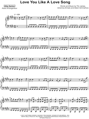 Love You Like a Love Song