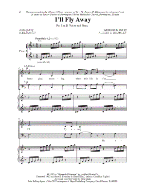 I'll Fly Away by Joel Raney - Sheet Music