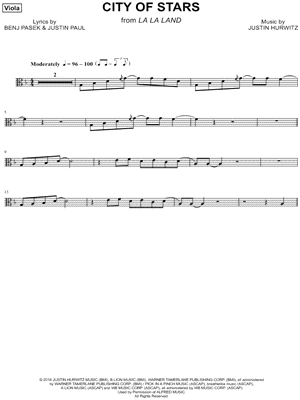 City of Stars [Sebastian Solo] - Viola