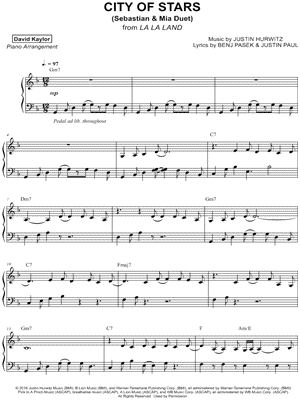 City of Stars [Sebastian & Mia Duet]