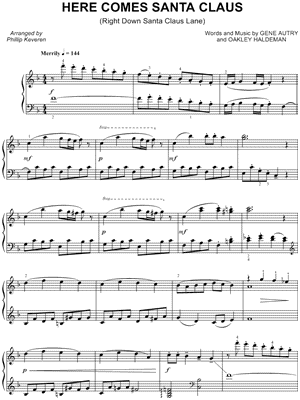 Here Comes Santa Claus