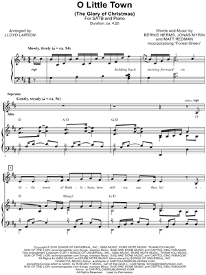 O Little Town (The Glory of Christmas)