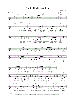 You Call Me Beautiful