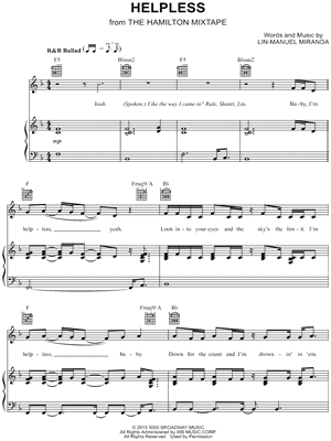 Helpless by Ashanti & Ja Rule - Sheet Music